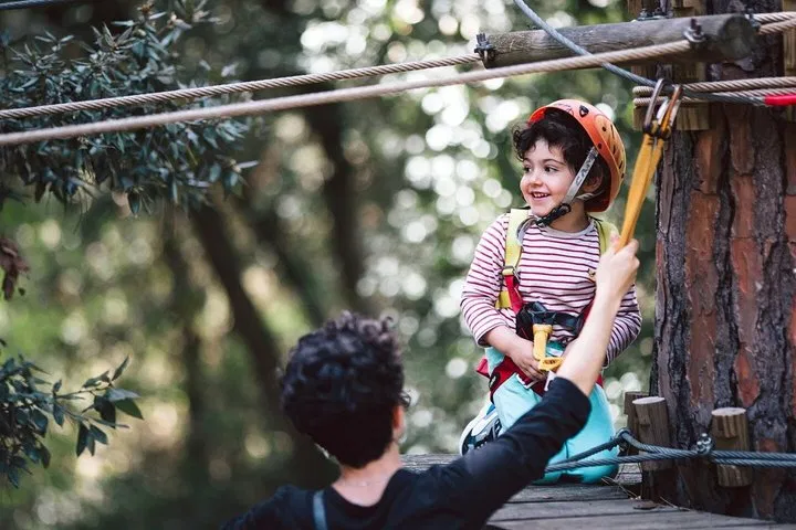 Nature & Adventure Tour, from Pisa to the Sea with a stop at the Adventure Park 4 smile and ride esperienze parco avventura 1